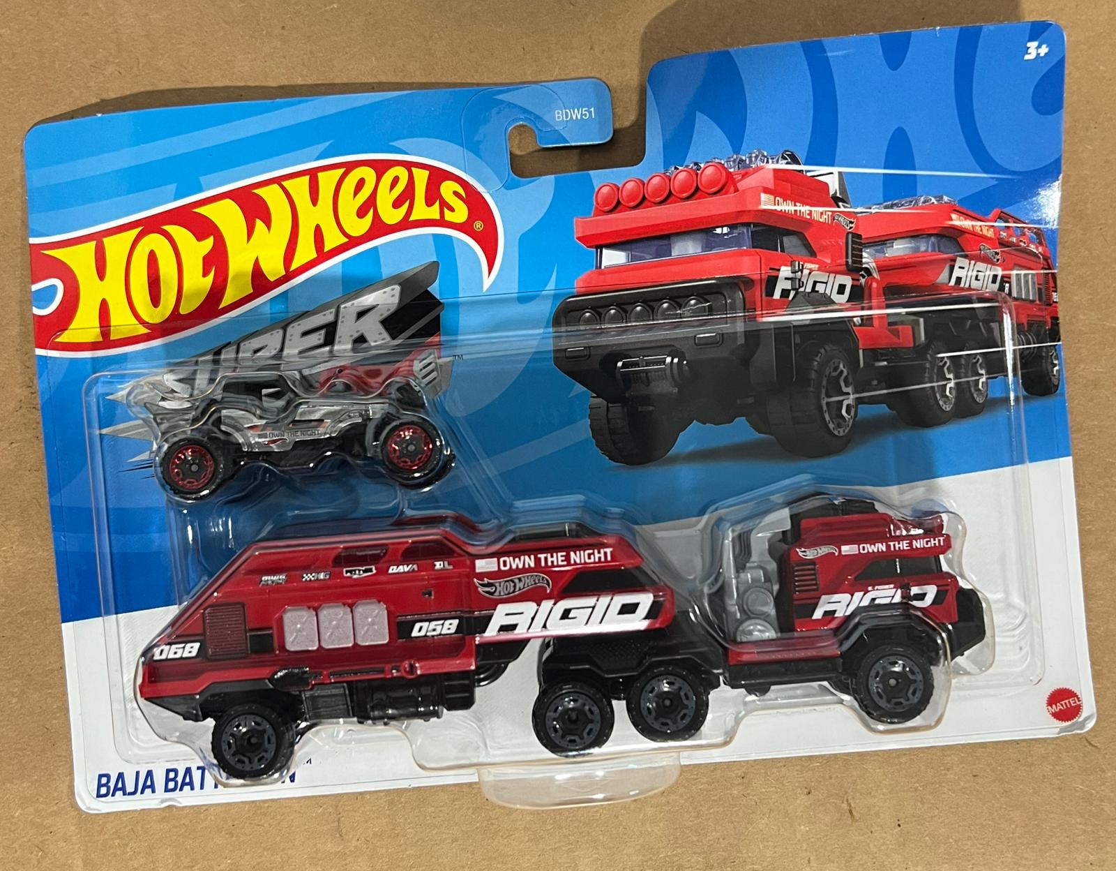 Mattel Bdw51 Big Rig and Hot Wheels Assortment - All - Bellso